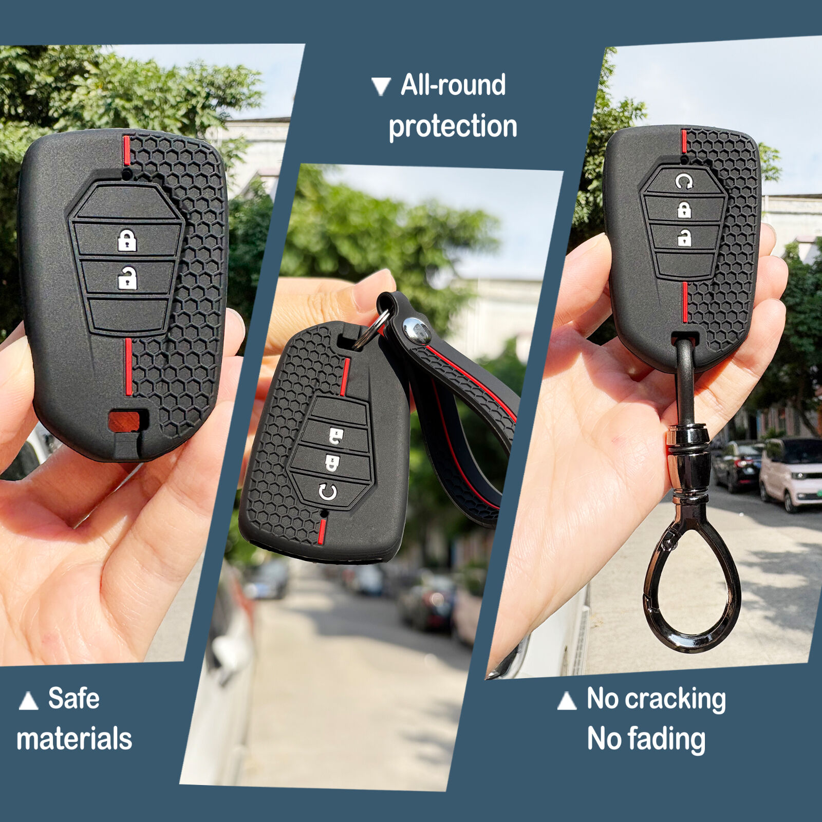 Wellness X - Funda de llave suave para ISUZU