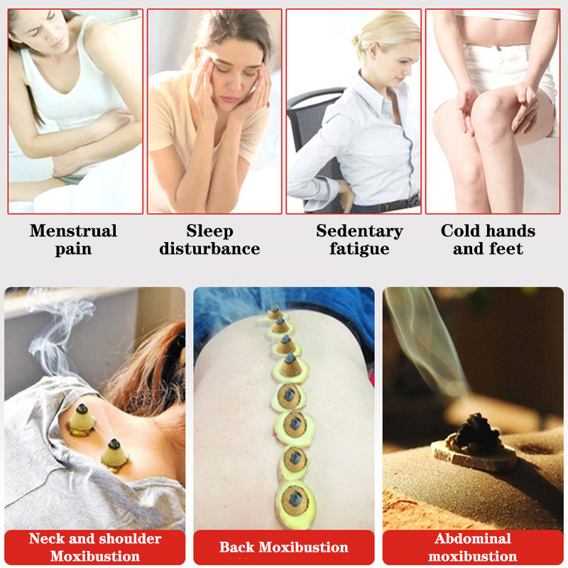 Set de Varillas de Moxa Cónica - Herbal Wellness Massage reseña y precio