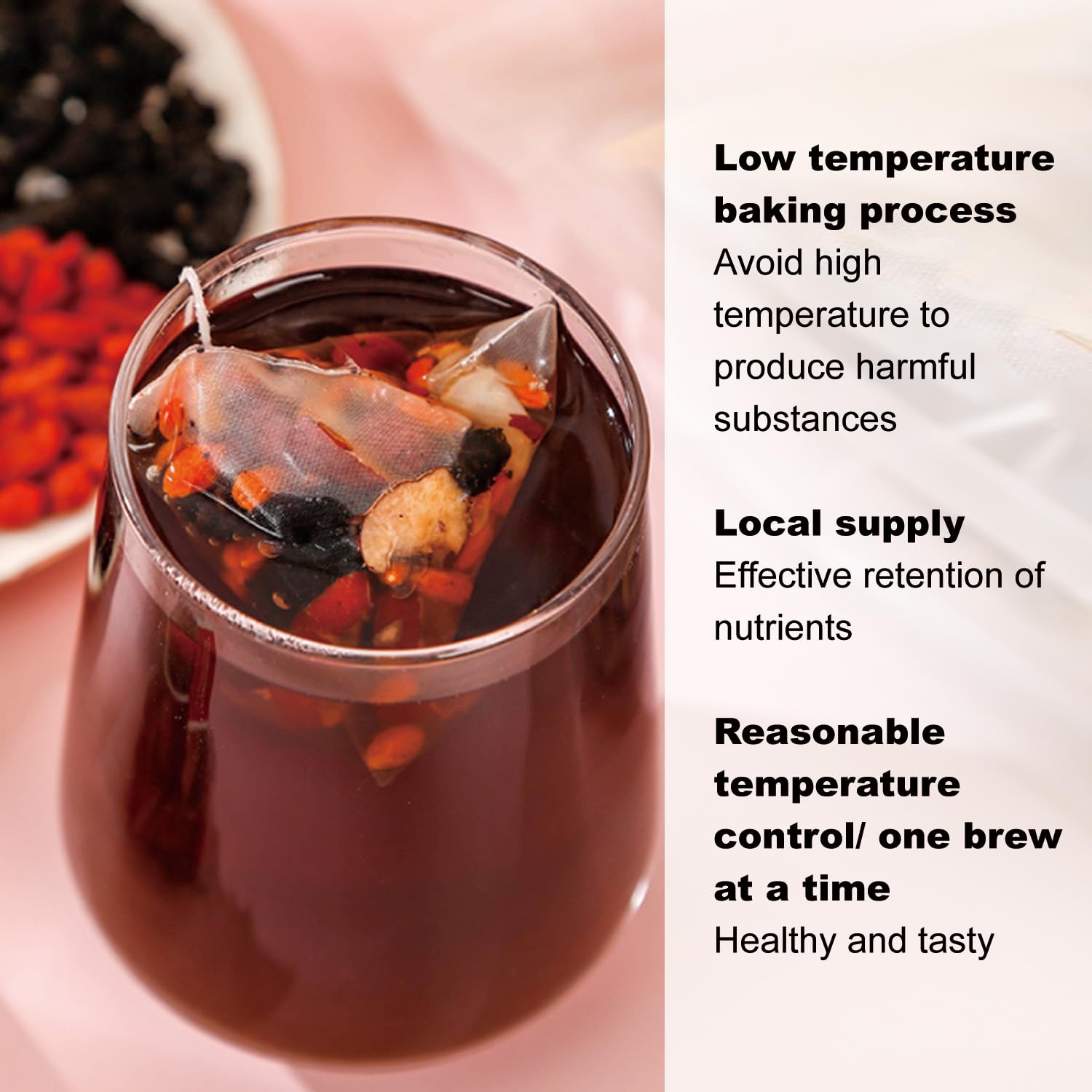 Té de renos de té de Ginseng F - Herbal Wellness Products reseña y precio