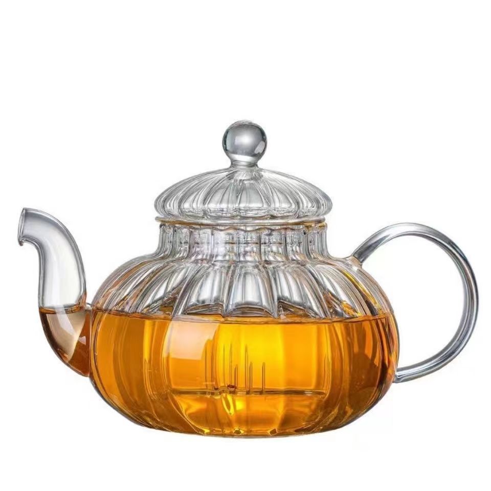Tetera de vidrio con forma de  - Herbal Wellness Products reseña y precio