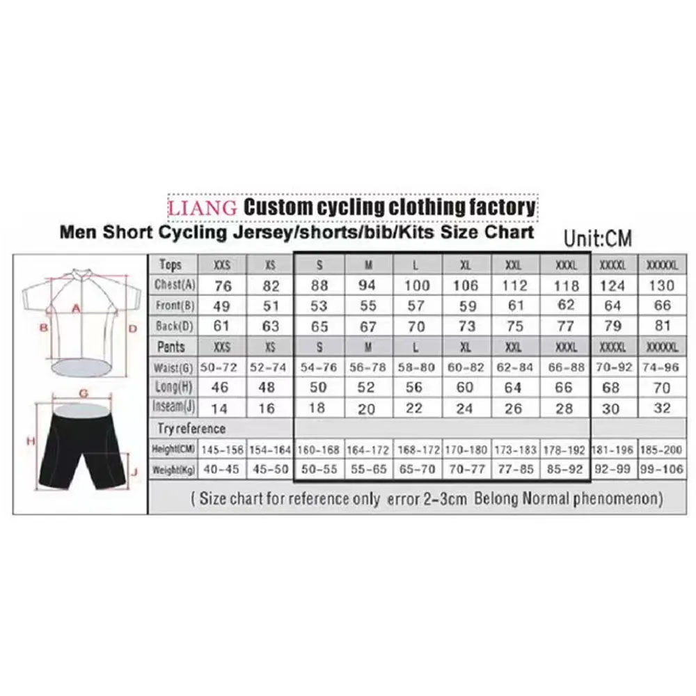 Conjunto de Jersey de Ciclismo - Wellness X reseña y precio